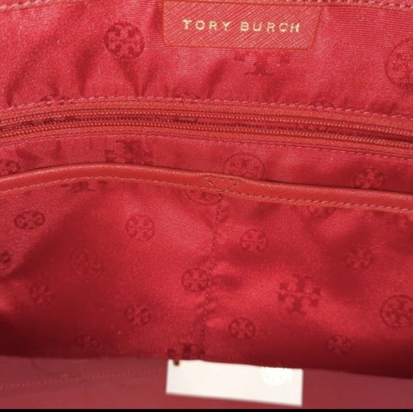 Tory Burch Red Tote - Picture 6 of 9